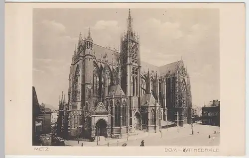 (57049) AK Metz, Kathedrale Saint-Etienne, vor 1945