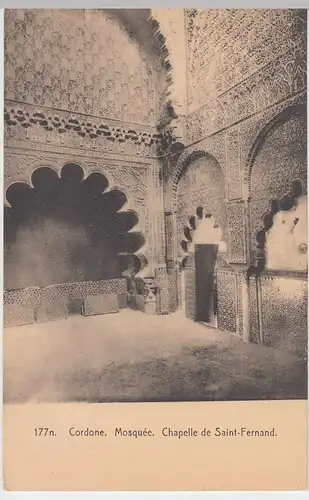 (56993) AK Saint-Fernand, Chapelle, Mosquée, vor 1945