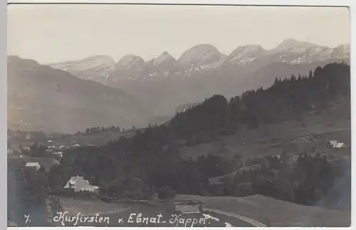 (56948) Foto AK Kurfirsten (Churfirsten) von Abnat-Kappel, 1921