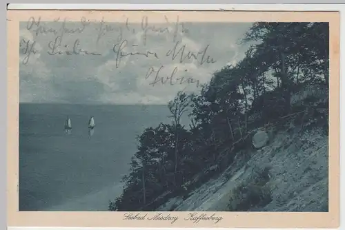 (56928) AK Seebad Misdroy, Międzyzdroje, Kaffeeberg, vor 1945