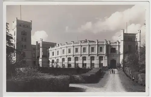 (56911) Foto AK Bojkovice, Bojkowitz, Zamek Novy Svetlov, Feldpost 1939