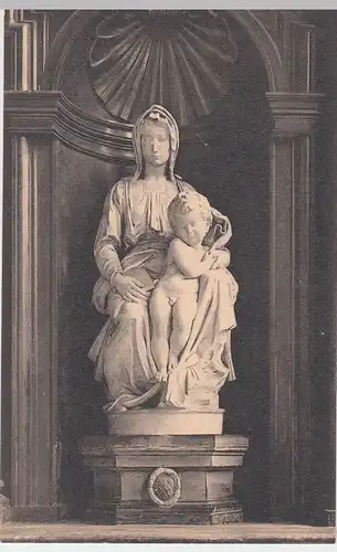 (56829) AK Bruges, Brügge, Eglise Notre-Dame, La Vierge, 1920er