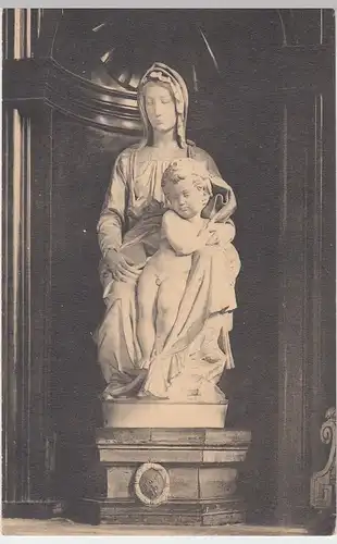 (56826) AK Bruges, Brügge, Eglise Notre-Dame, La Vierge, 1920