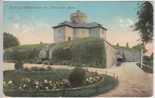 (56637) AK Festung Wilhelmstein im Steinhuder Meer, 1912