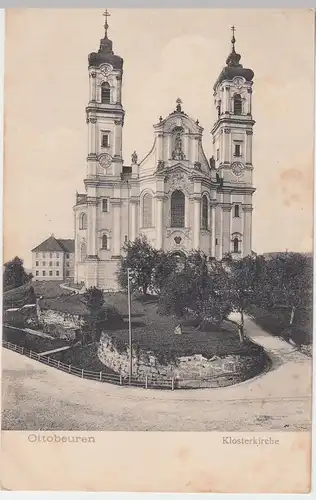 (56620) AK Ottobeuren, Klosterkirche, vor 1920