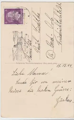 (56573) AK Heidelberg, Schloss, Alt-Heidelberg du Feine, 1944