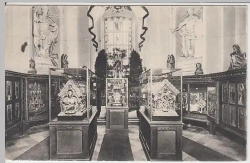 (56522) AK Aachen, Dom, Inneres der Schatzkammer, 1925