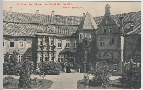 (56450) AK Burgsteinfurt, Schloss des Fürsten zu Bentheim, 1912