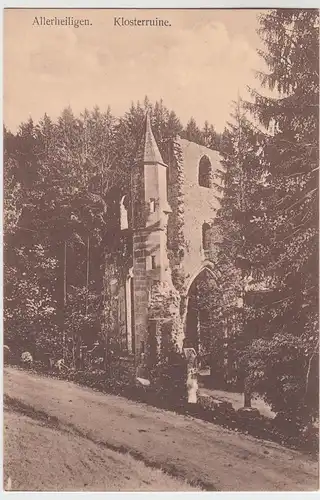 (56425) AK Kloster Allerheiligen (Schwarzwald), vor 1945