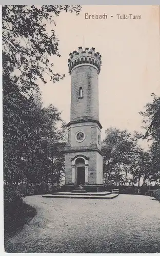 (56268) AK Breisach, Tulla-Turm a.d. Münsterberg, vor 1945