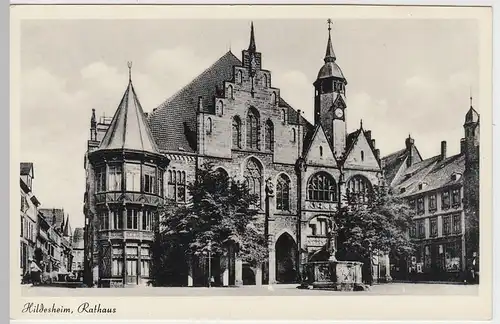 (56195) AK Hildesheim, Rathaus