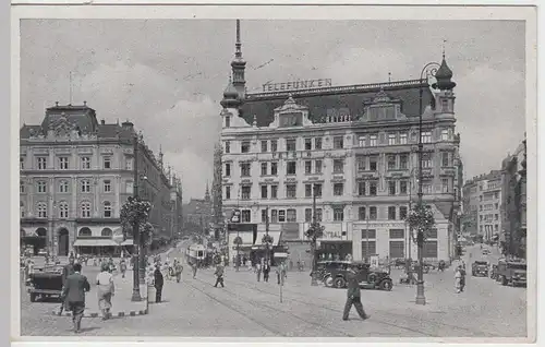 (56122) AK Brünn, Brno, Viktoria-Platz, Feldpost 1944