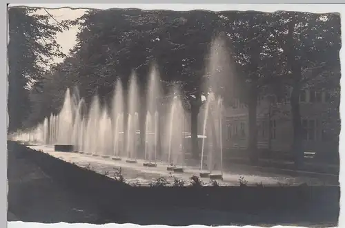 (56102) Foto AK Dresden, Springbrunnen-Anlage 1930