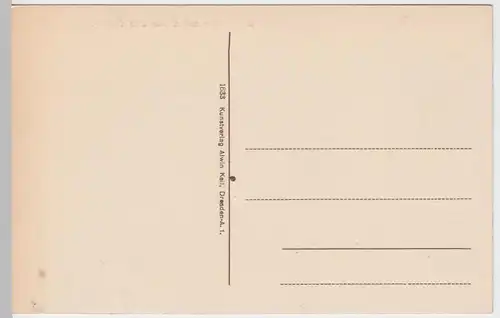 (56066) AK Sächsische Schweiz, Stadt Königstein, Lilienstein, vor 1945