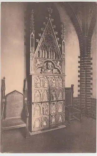 (56015) AK Bad Doberan, Kirche, 700 Jahre alter Schrank, vor 1945