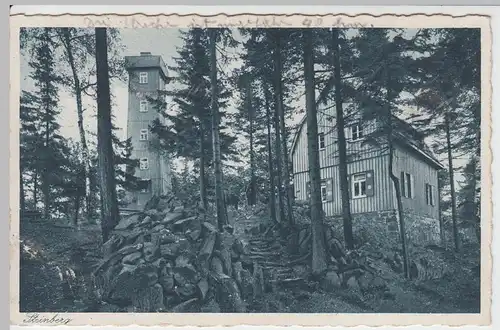 (55993) AK Steinberg, Vogtl., Aussichtsturm 1933