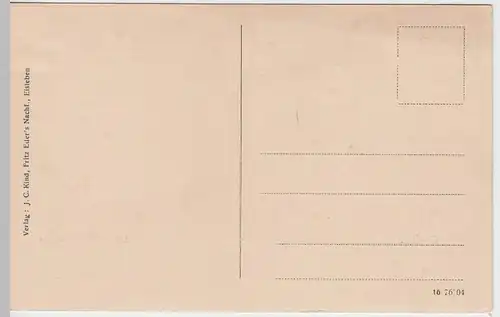 (55939) AK Lutherstadt Eisleben, Luthers Sterbezimmer, vor 1945