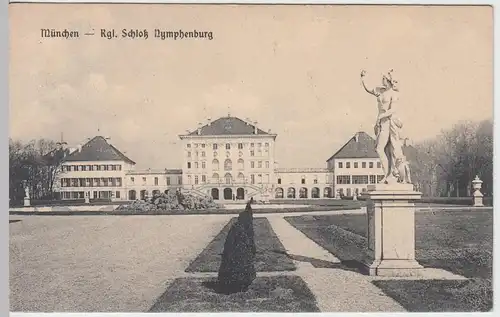 (55775) AK München, Schloss Nymphenburg 1913