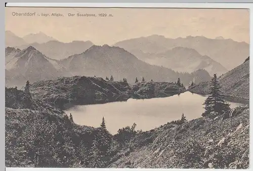 (55753) AK Seealpsee, Allgäuer Alpen, vor 1945