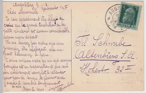 (55743) AK Augsburg, Dom 1913