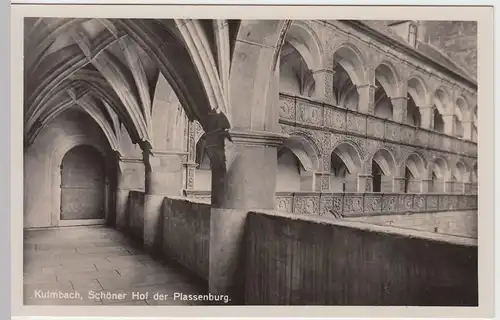 (55639) Foto AK Kulmbach, Plassenburg, Schöner Hof