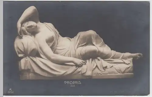 (55512) Foto AK Prokris, Skulptur, Rom, vor 1945