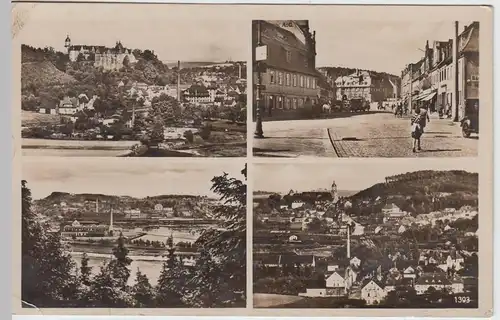 (55443) Foto AK Nossen, Sachsen, Mehrbild 1933