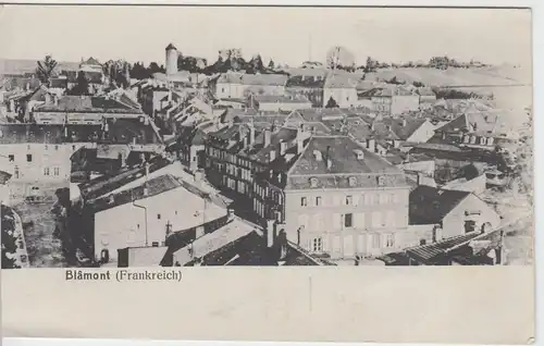 (55386) AK Blamont, Ortsansicht, vor 1945