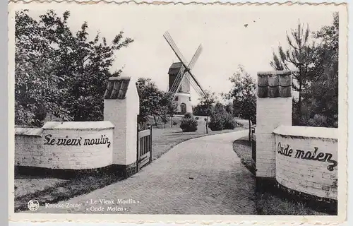 (55384) AK Knokke-Heist, Knokke-Zoute, Le Vieux Moulin, Oude Molen