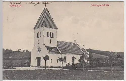 (55375) AK Aabenraa, Frimenighedskirke, St. Jorgens Kirche 1911