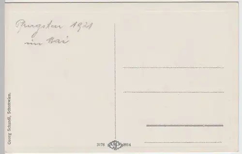 (55110) AK Schottwien am Semmering, Panorama 1921