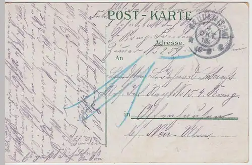 (54203) AK Ulm, Münster u. Gesamtansicht, mit 1916