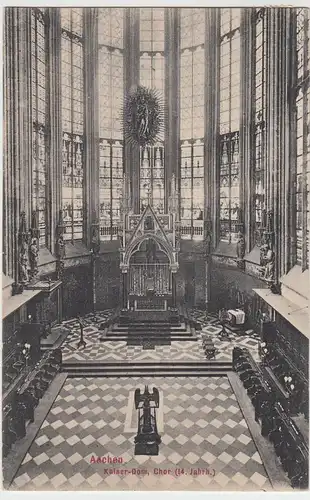 (53887) AK Aachen, Kaiser-Dom, Chor, 1910