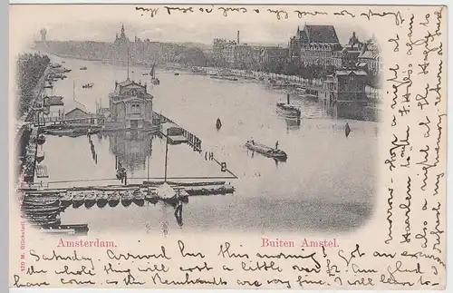(53617) AK Amsterdam, Buiten Amstel, 1898