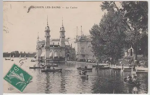 (53536) AK Enghien-Les-Bains, Le Casino, um 1910