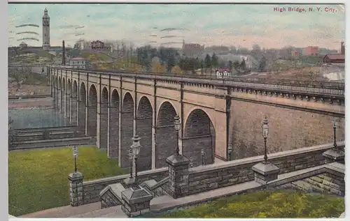 (53272) AK New York City, High bridge, 1911