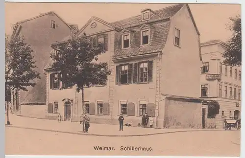 (53148) AK Weimar, Schillerhaus, vor 1920