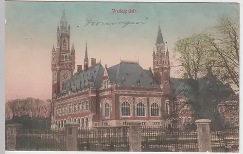 (53026) AK Den Haag, Vredespaleis, 1910 - 19