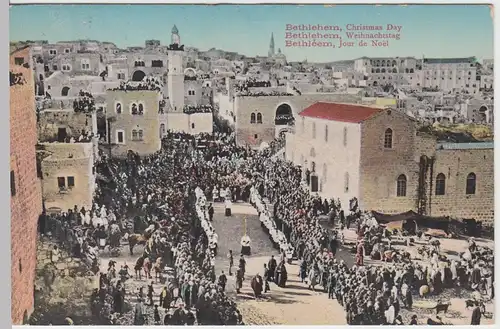 (53010) AK Bethlehem, Weihnachtstag, vor 1945