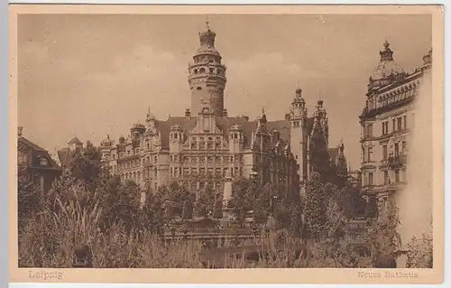 (52706) AK Leipzig, Neues Rathaus 1925