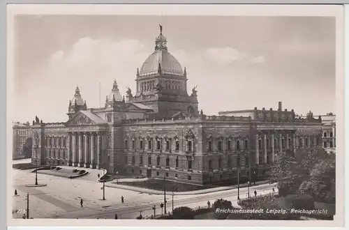 (52692) Foto AK Leipzig, Reichsgericht 1937-45