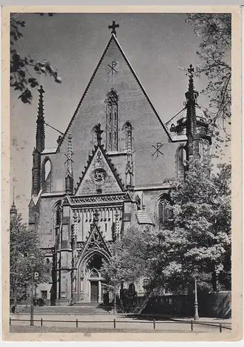 (52688) AK Leipzig, Thomaskirche, Hauptportal 1942