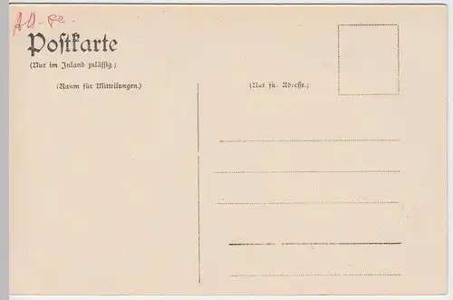 (52661) AK Potsdam, Schloss Sanssouci, Voltairezimmer, vor 1945