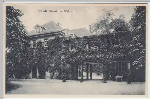 (52624) AK Weimar, Schloss Tiefurt 1926