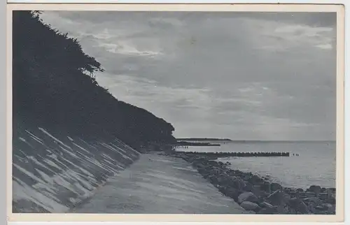 (52533) AK Ostseebad Heiligendamm, Strand, vor 1945