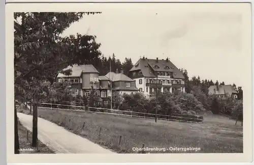 (52470) Foto AK Oberbärenburg, Erzgeb., Hotel Hermannshöhe 1956