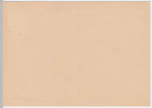 (51564) Postkarte mit Marke, unbeschrieben 1940er