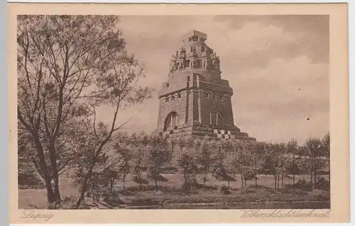 (51222) AK Leipzig, Völkerschlachtdenkmal, 1936