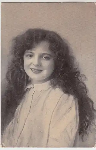 (51088) AK Portrait junges Mädchen, vor 1945