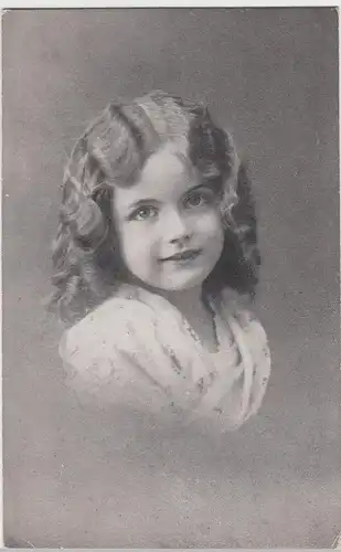 (51075) AK Portrait kleines Mädchen, vor 1945